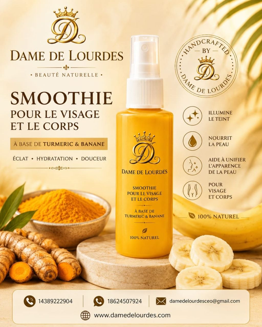 Turmeric & Banana Glow Mist